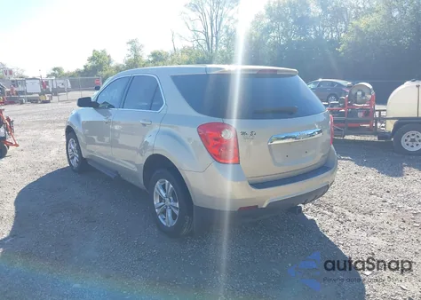 2011 Chevrolet Equinox Ls z USA, uszkodzony, nr VIN 2CNALBEC3B6478722